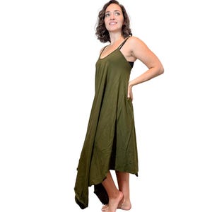 Bohemian Stretchy Cotton Dress: Fairy Pixie Alternative Clothing image 1