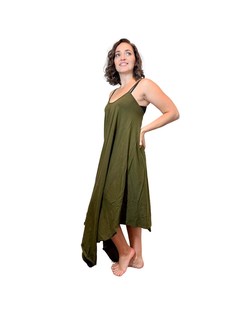 Bohemian Stretchy Cotton Dress: Fairy Pixie Alternative Clothing image 1