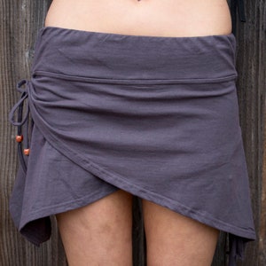 Fae Funky Skirt ~ Mishu ~ Elven clothing , Pixie clothing , Fairy clothing , Dark elf