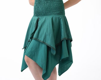 Butterfly Skirt ~ Mishu ~ Elven Clothing , Festival Fashion , Pixie Clothing , Fairy Clothing , Midi Skirt