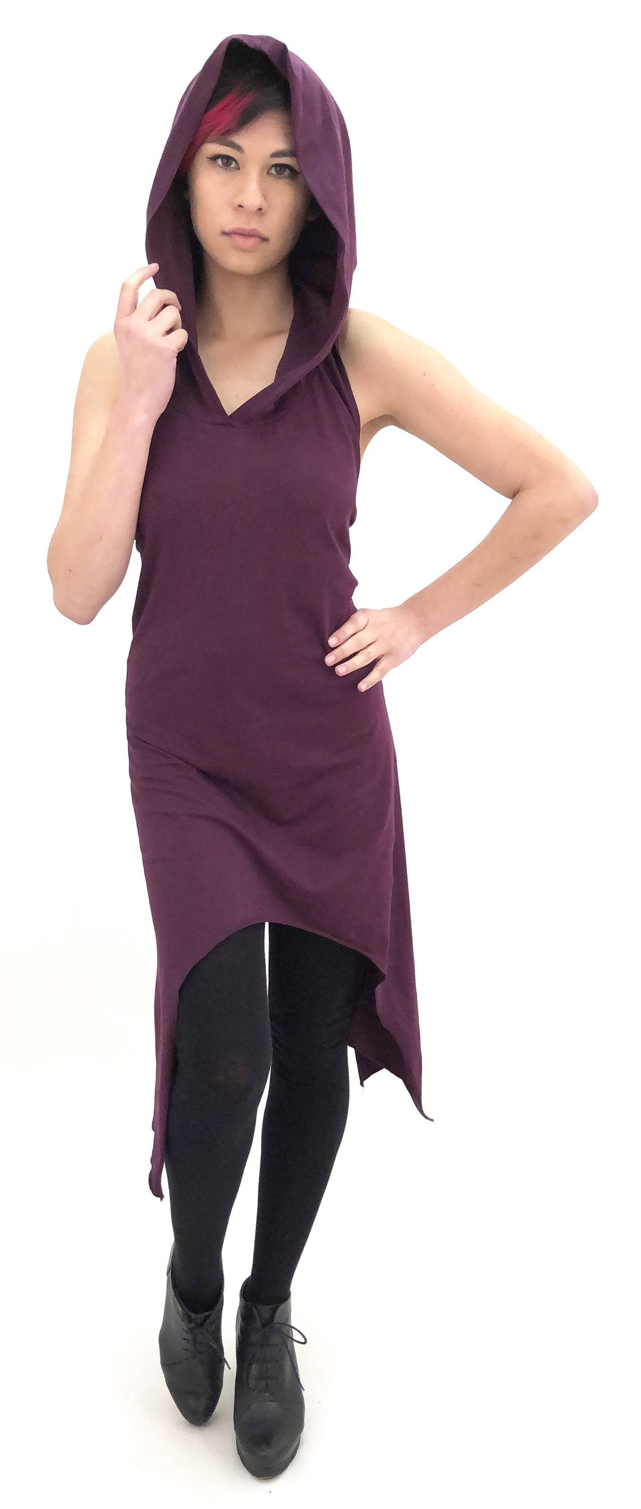 midi fall dress The Chelsea Floral Other:25 inch size-S Vintage shades of blue