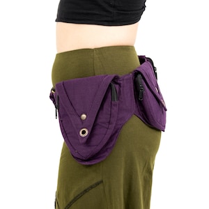 Dragon Slayer ~ Utility belt , Pocket belt , Festival belt , Renaissance festival pouch, Ren Faire bag, Hip bag , LARP belt