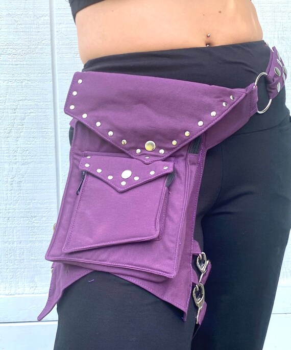 Raven Silver Utility Belt ~utility Belt, Renaissance