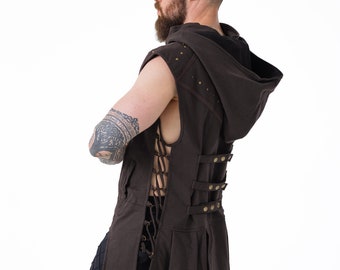 Virtuoso Tailcoat V2 ~Mishu~ Wasteland clothing, Post Apocalyptic Clothing, Androgynous Clothing, Larp Clothing, Festival Clothing