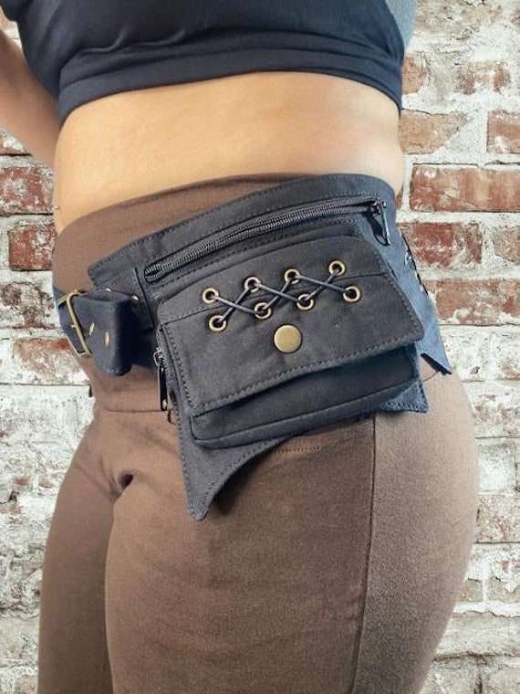 Samurai Belt Brass ~ Mishu ~ Utility Belt, Festival Hip Belt