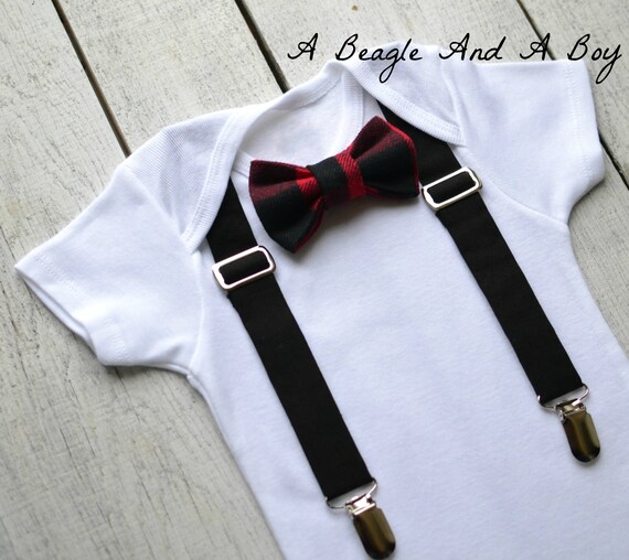baby boy lumberjack outfit