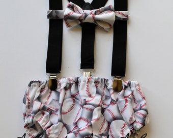 Cake Smash Outfit Boy Girl Halloween Set or Buy the Piece Diaper Cover Bow Tie Suspenders Boys First 1st Birthday black orange Photoshoot