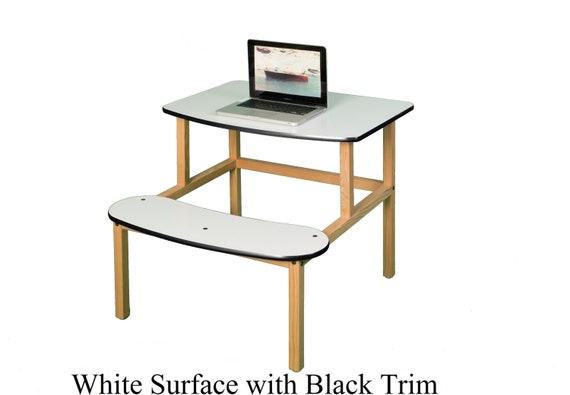 child's activity desk and chair