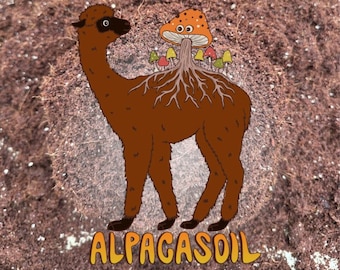 AlpacaSoil - Pasteurized, Mushroom Growing Substrate /Soil; Ready to Grow Sterilized CoCo Coir Based Substrate