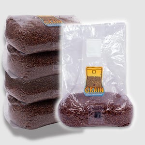 Sterilized Milo Grain; 3lb & 4lb Grain Bags