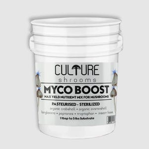 Myco Boost Mushroom Max Yield Nutrient Mix - Organic Fertilizer Crabshell, Oyster Shell, Peptones, Tryptophan, Frass for Enhanced Growth image 2