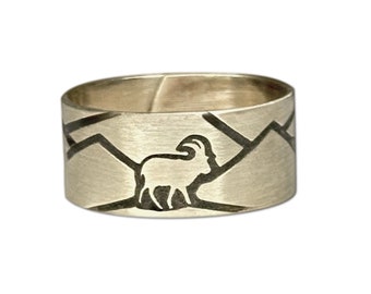 MTN Goat Adjustable Ring