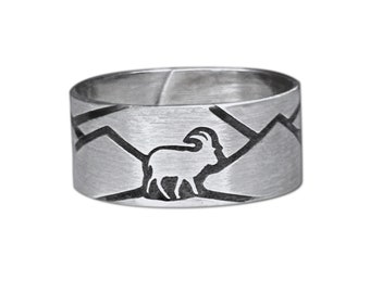 MTN Goat Adjustable Ring