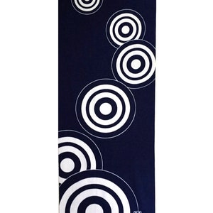 Target Tenugui Towel, Tenugui Art, Tea Towel, Versatile Cotton Cloth, Japanese Traditional Hand-dye, Handmade in Japan