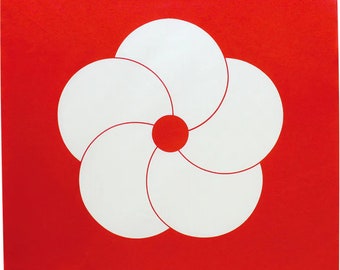 Katoenen Furoshiki-verpakkingsdoek van haas Tsutsumi-pruim voor tafelkleden en milieuvriendelijke cadeauverpakking, gemaakt in Japan