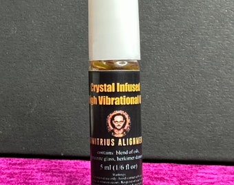 Crystal Infused High Vibrational Oil