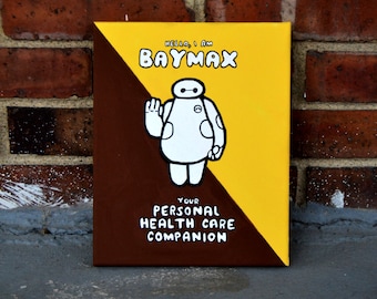 Big Hero 6 Baymax "Personal Healthcare Companion" Canvas