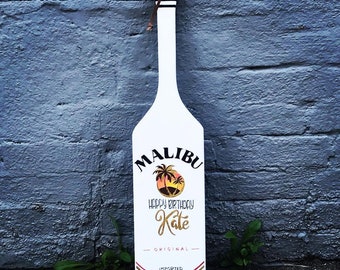 Paleta inspirada en el ron Malibu