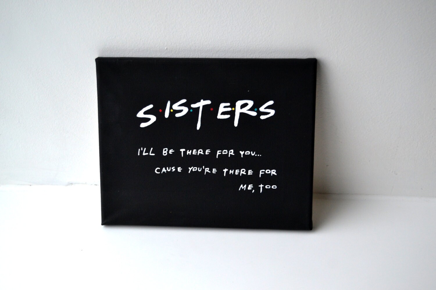 Friends Inspired i'll Be There for You Canvas | Etsy