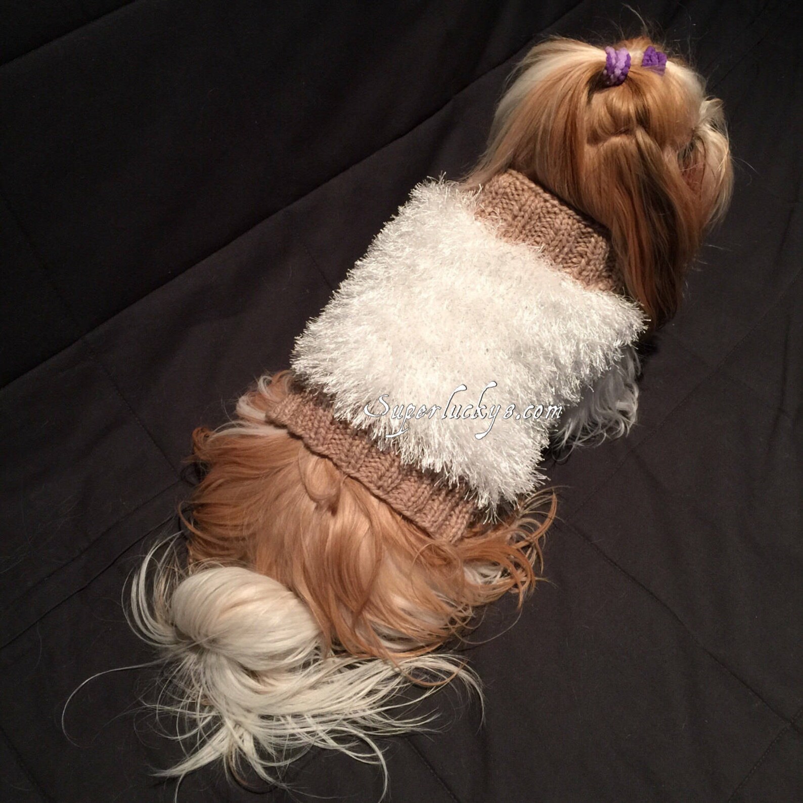 Dog Fun Fur Coat Knitting Pattern in PDF Instant Download Etsy