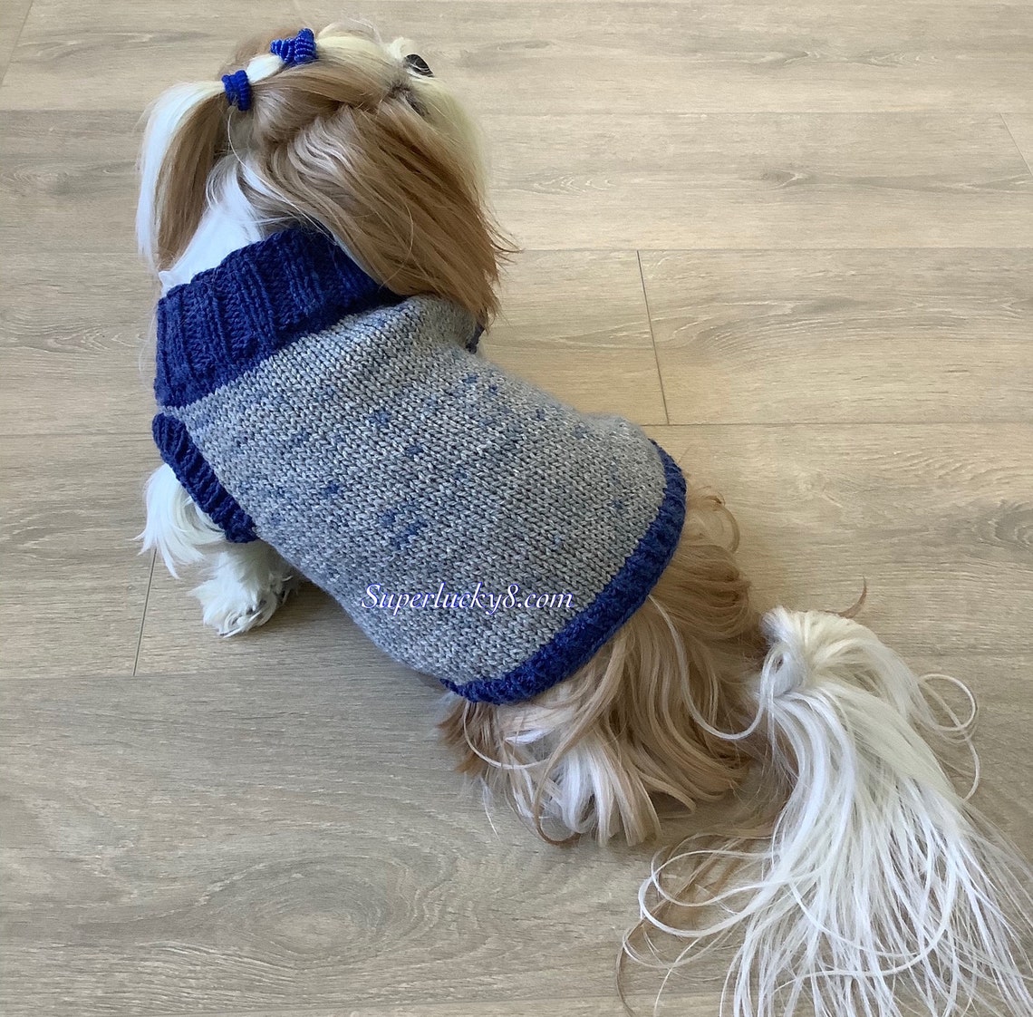 Dog Coat Knitting Pattern in PDF Instant Download Version Etsy Canada