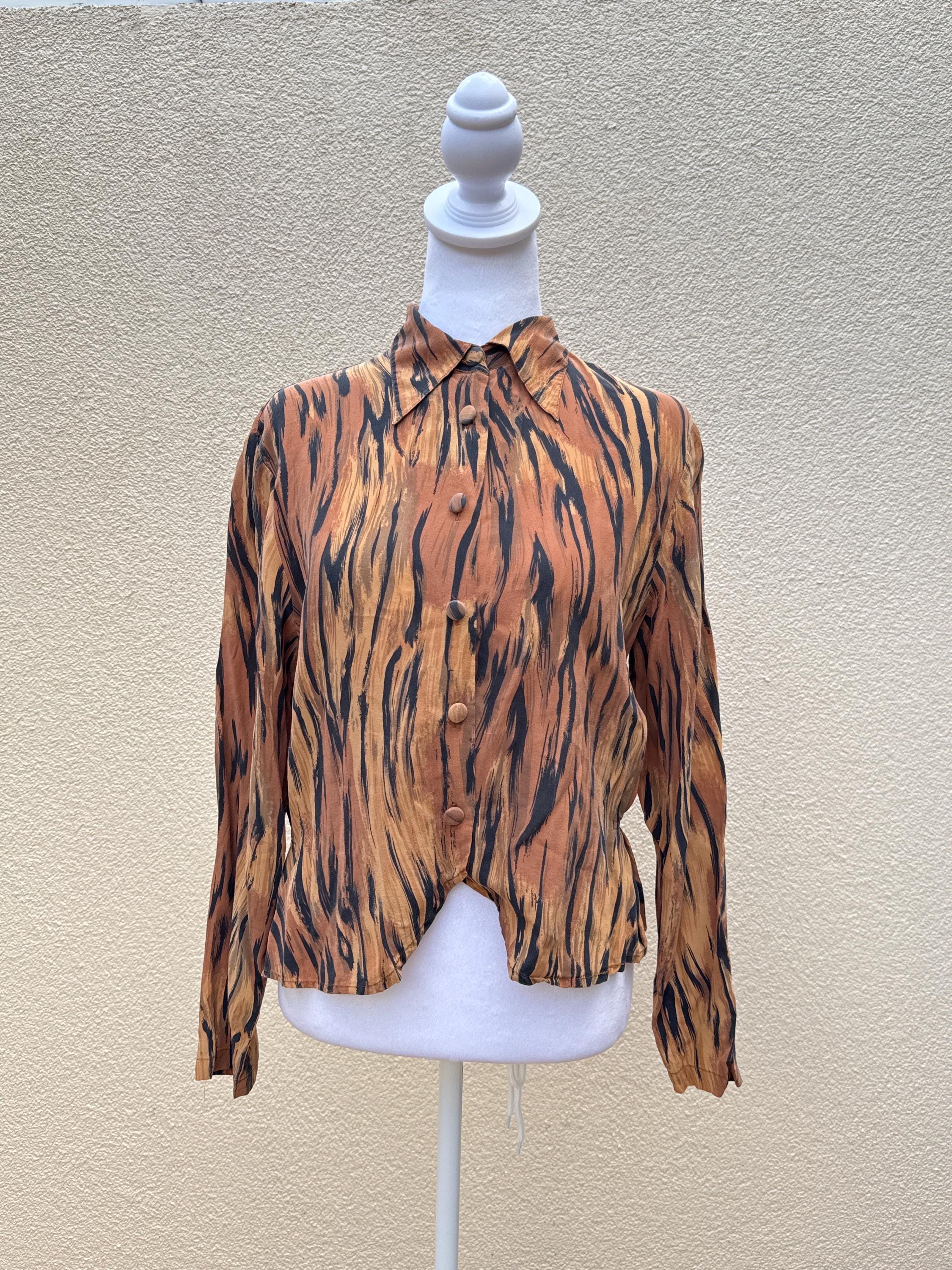 Tess Silk Blouse - Etsy