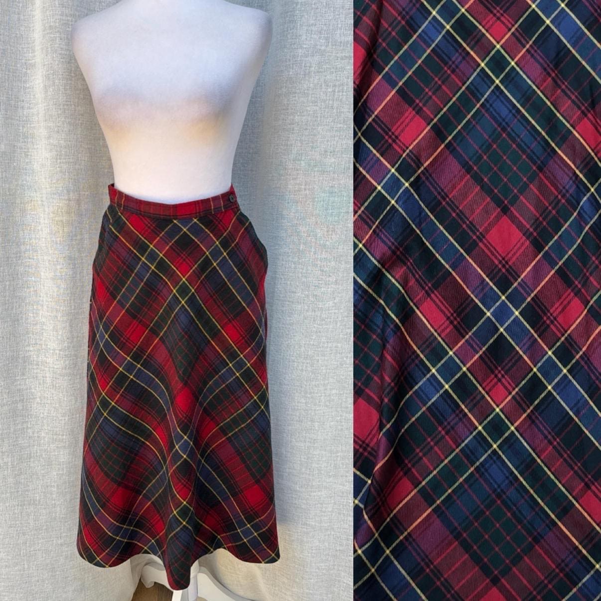 Ralph Lauren Vintage Wool Skirt