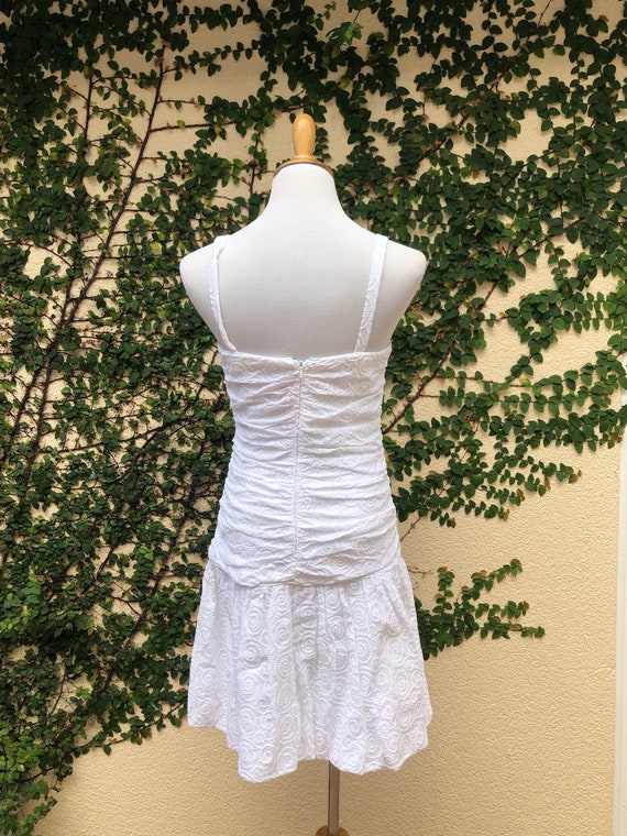 ABS by Allen Schwartz white mini dress - image 3