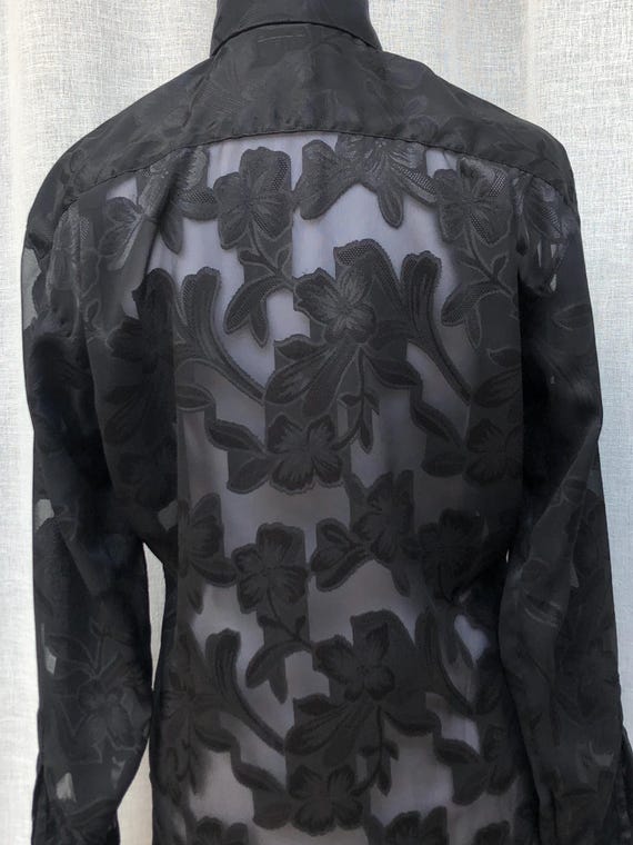 From Collars to Cuffs custom made black floral br… - image 6