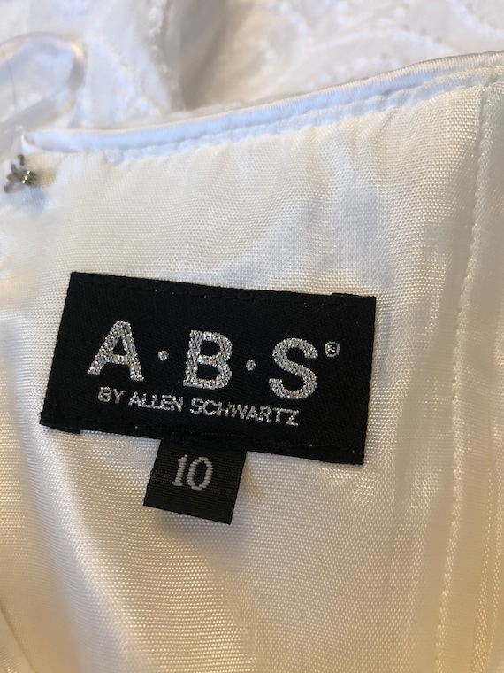 ABS by Allen Schwartz white mini dress - image 8