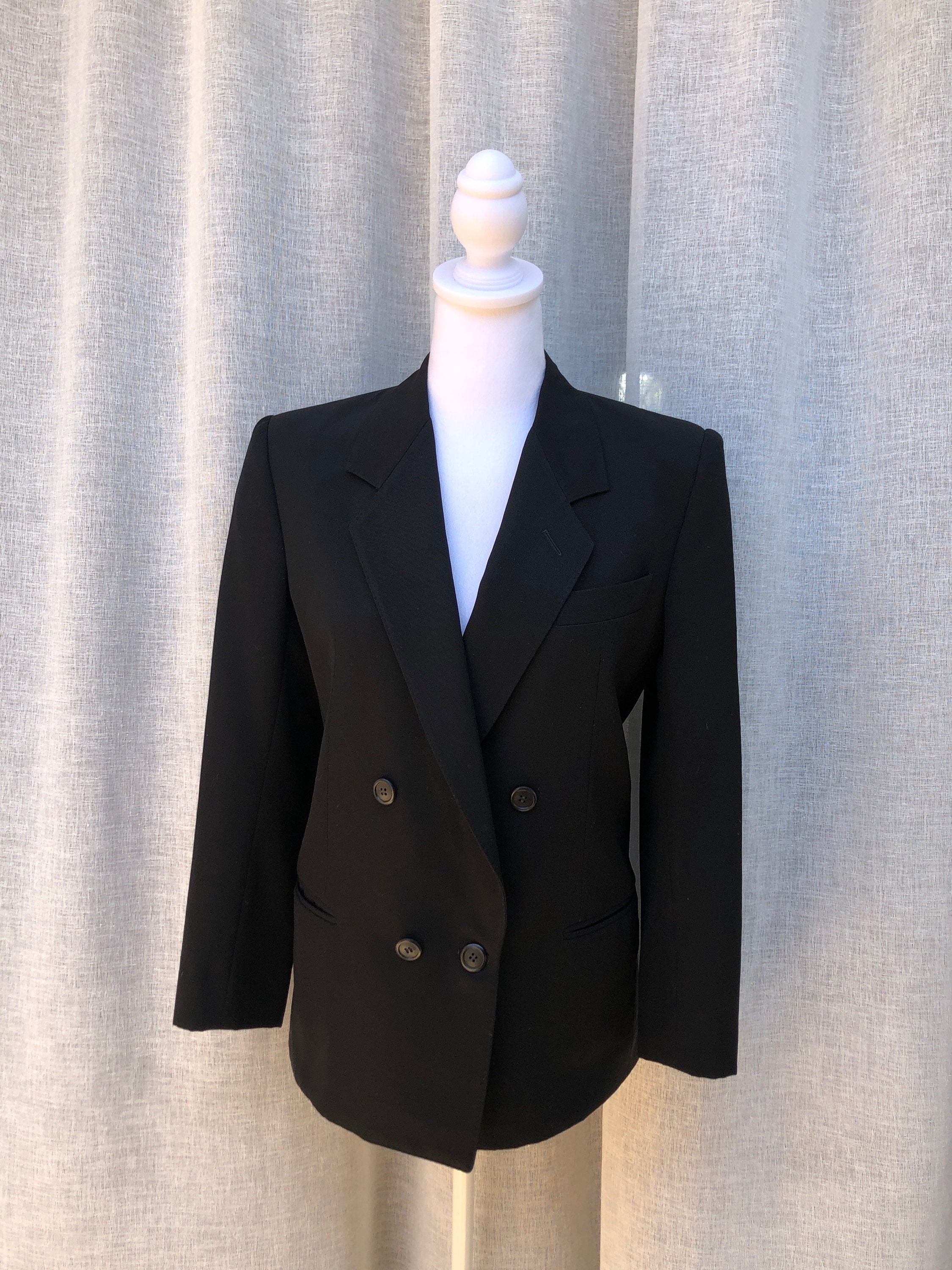 美品 OLD GUCCI ピュアカシミヤ ダブル ジャケット 黒 M相当 il_fullxfull.6085520176_8yib.jpg