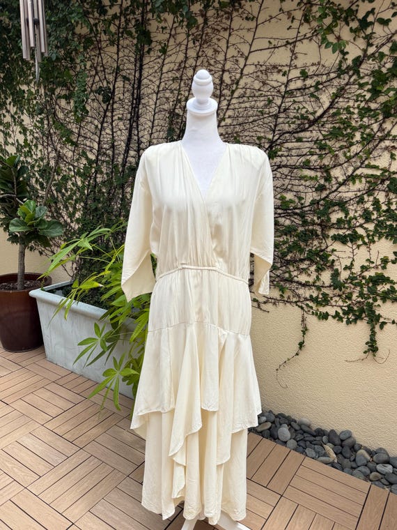 dress with v neck and sleeves LaDivine CD0192 Long Sleeve Evening Formal Dress