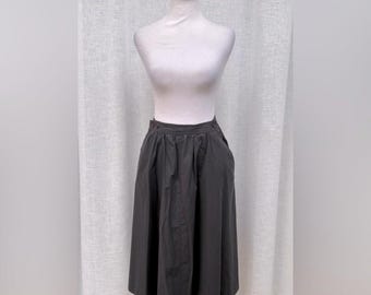 Summit Sportwear black midi skirt