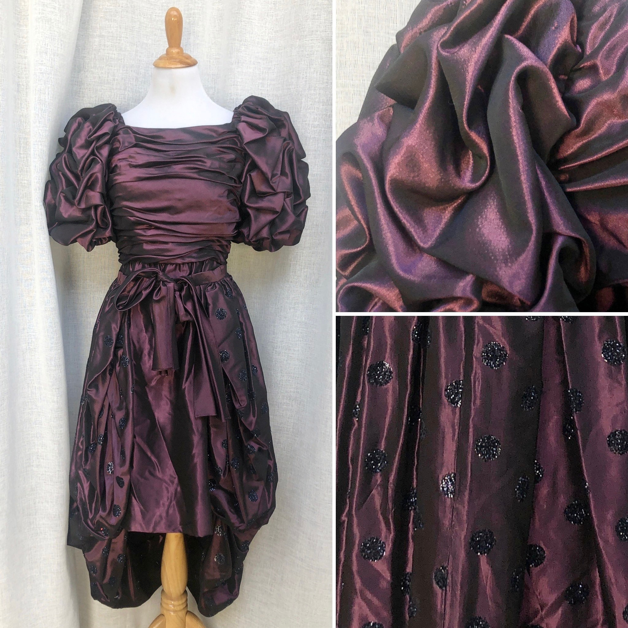 Taffeta Overskirt - Etsy Taffeta Overskirt - Etsy