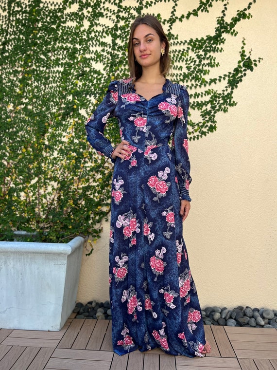 chinese dress ladies Miss June | Malone Dress Blue main image 0