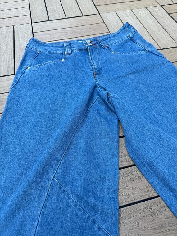 Authentic 90's Forenza Wide Leg Blue Jeans - image 2