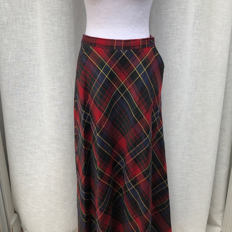 Vintage Ralph Lauren pink and orange striped surf skirt main image 1