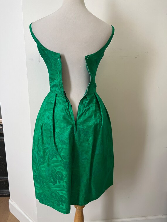 Emerald Brocade Tano Long Skirt