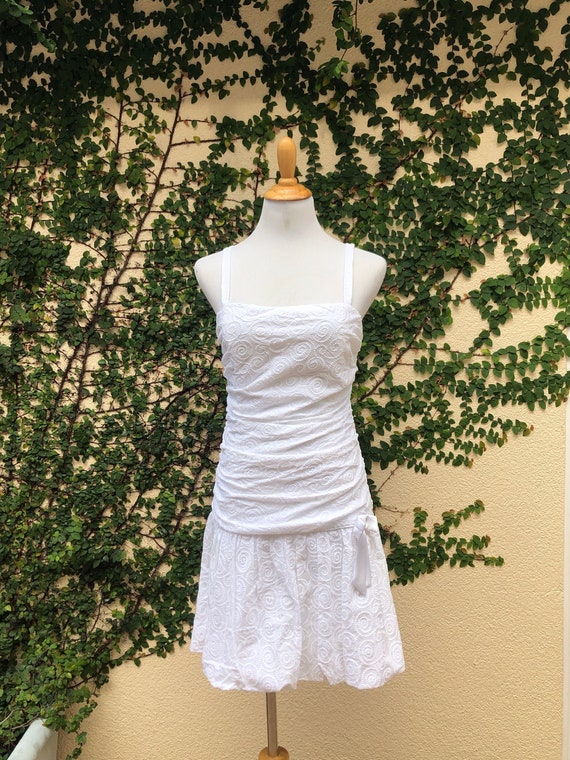ABS by Allen Schwartz white mini dress - image 2
