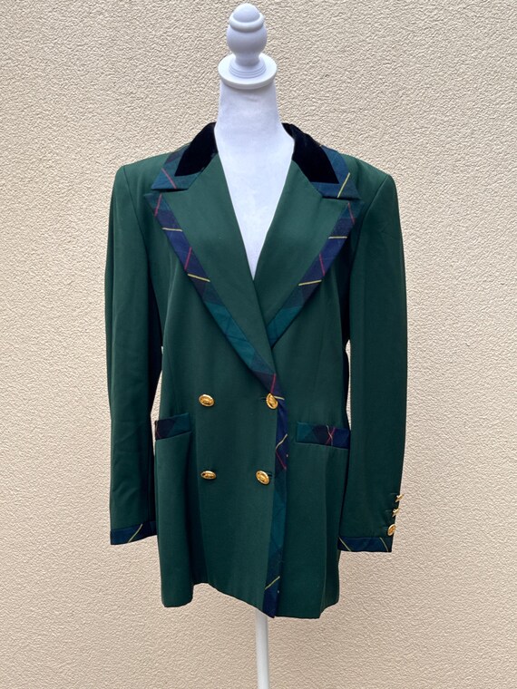 Vintage escada blazer with - Gem