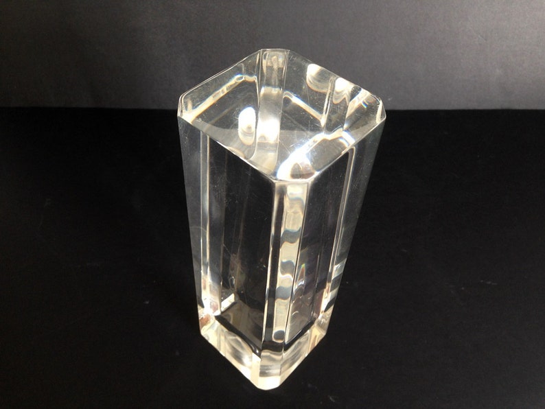 Vintage Lucite Acrylic Candlestick/ Candle Holder Etsy