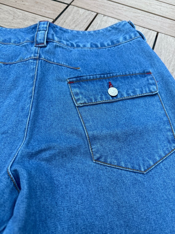 Authentic 90's Forenza Wide Leg Blue Jeans - image 7