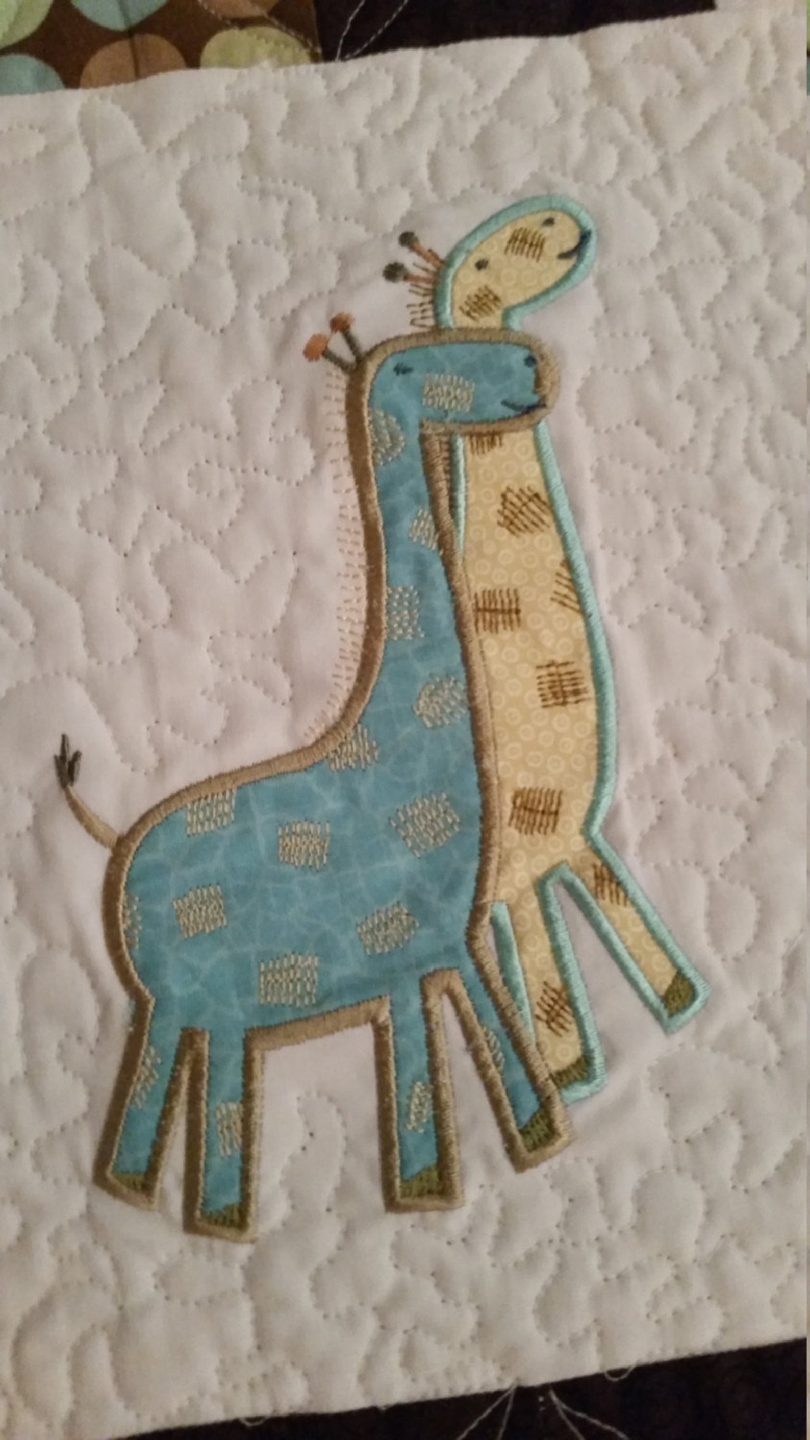 Giraffe Baby Quilt Etsy