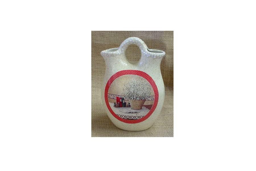 A Ceramic Wedding Vase is Name Because the Two Vase Holes Etsy