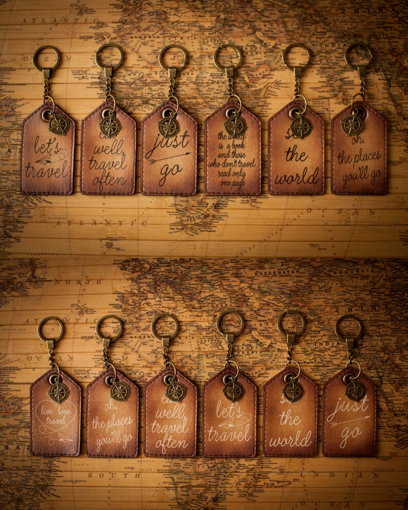 Passport cover Quote Leather passport cover Passport Etsy