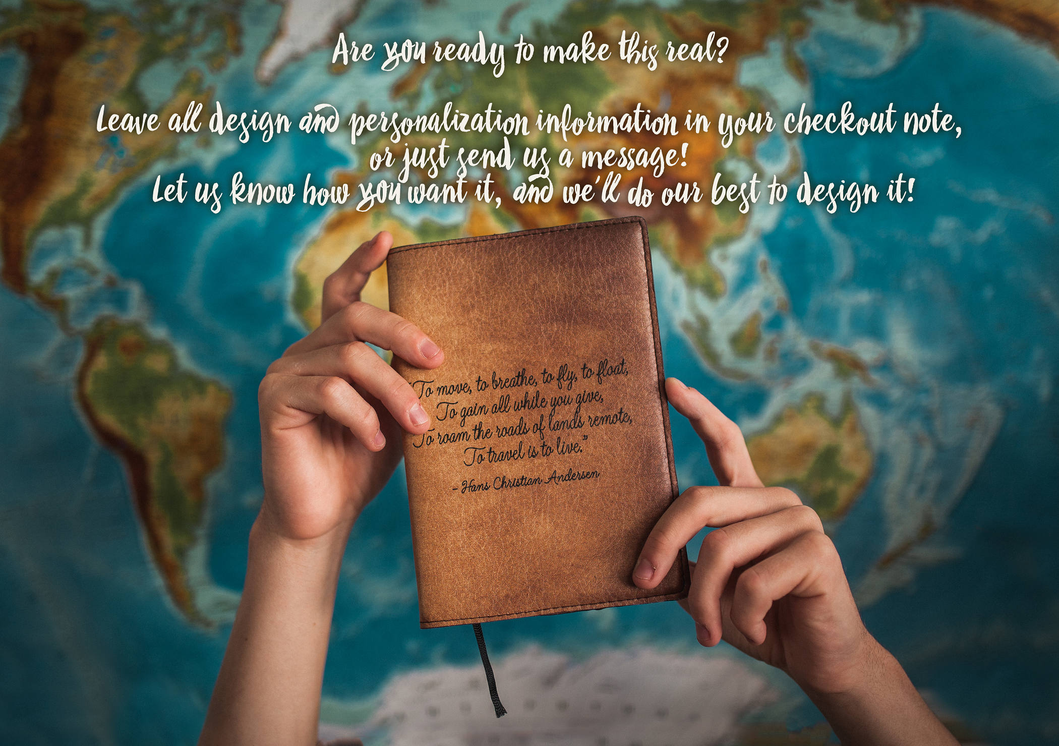 Passport Cover Quote Leather Passport Cover Passport Etsy Canada