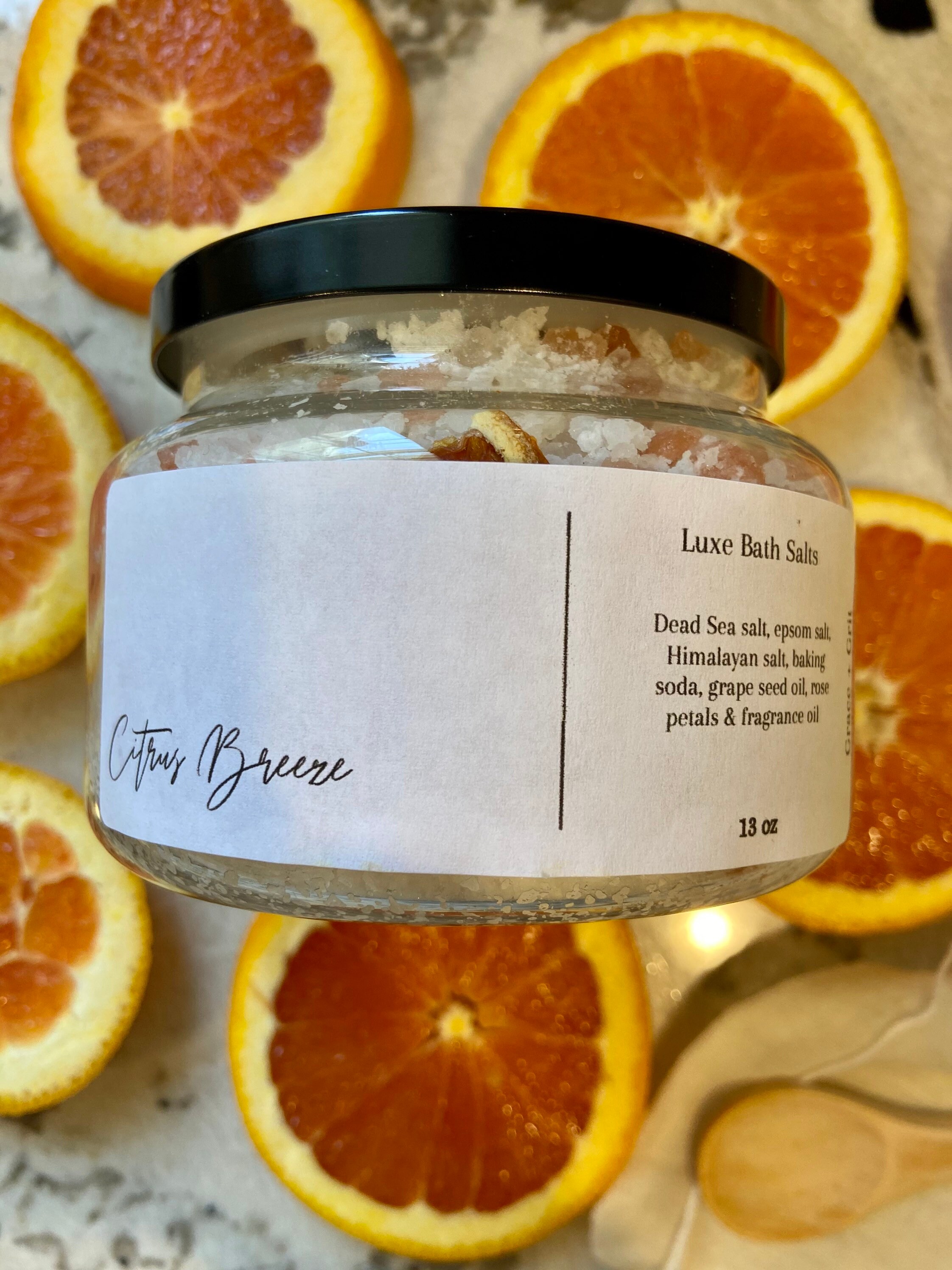 Luxurious Botanical Bath Salts & Teas with real flowers Etsy