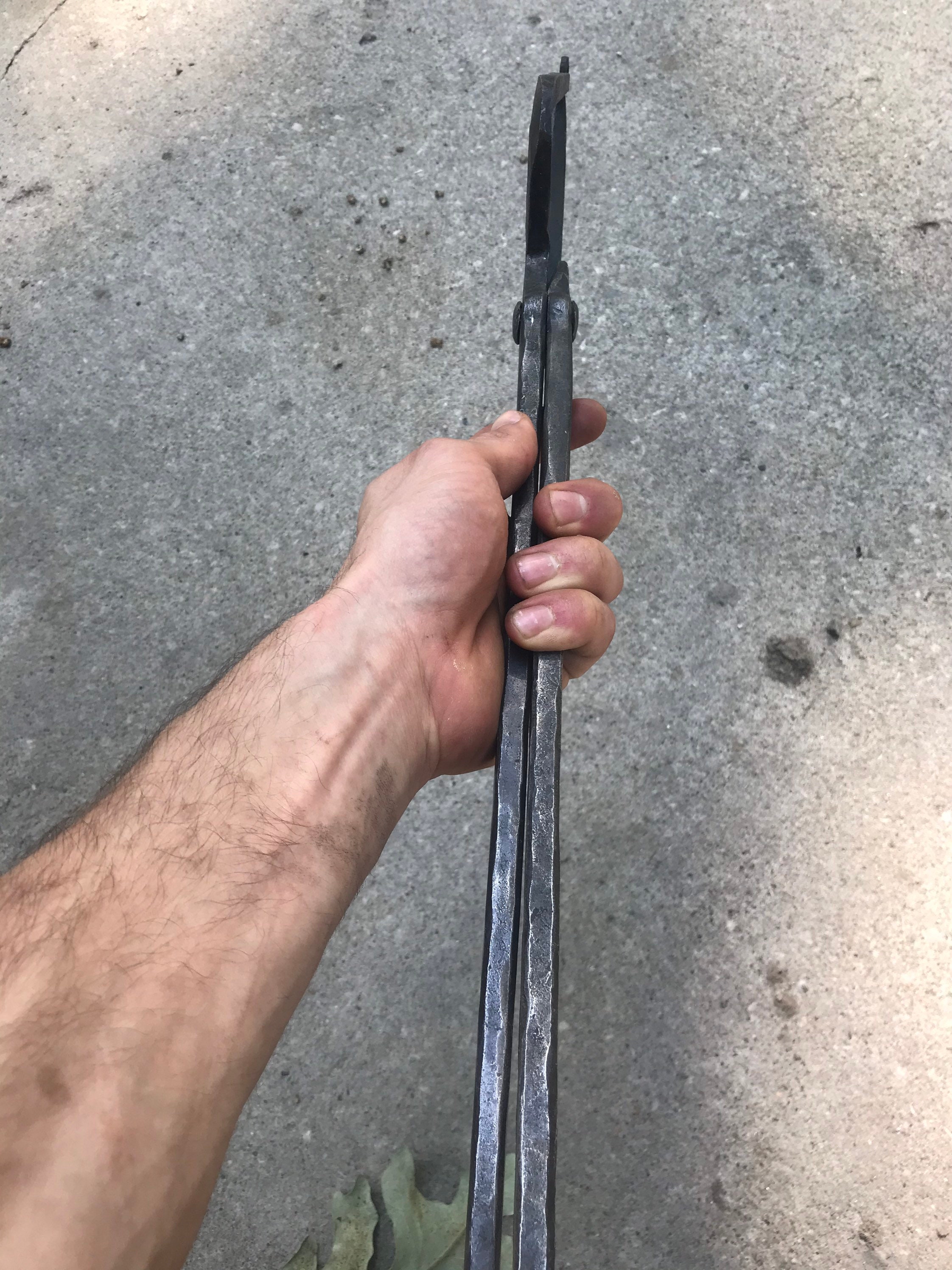 Blacksmith hammer tongs Etsy
