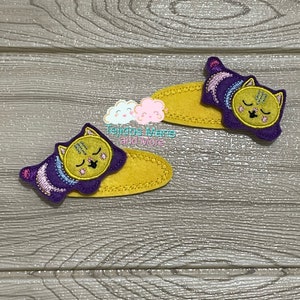 Pillow Cat Hair Clip, Gabby Clips, Hair Accessory’s, Todler Hair Clips, Girls Hair Clips, Todler Clips, Gabby Dollhouse Hair Clips
