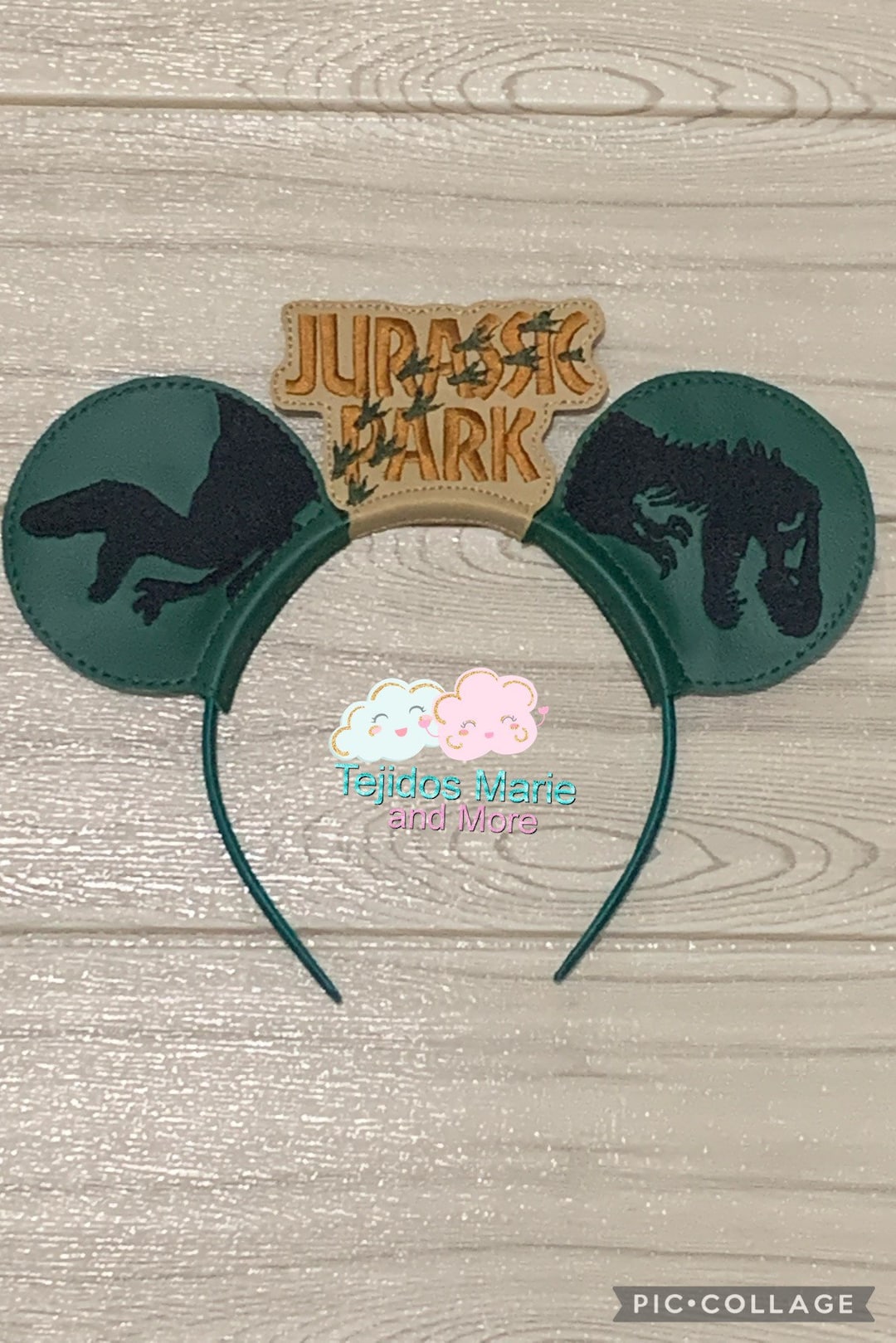 Jurassic Park Ear Headband, Ear Headband, Hair Accessories  display picture 3
